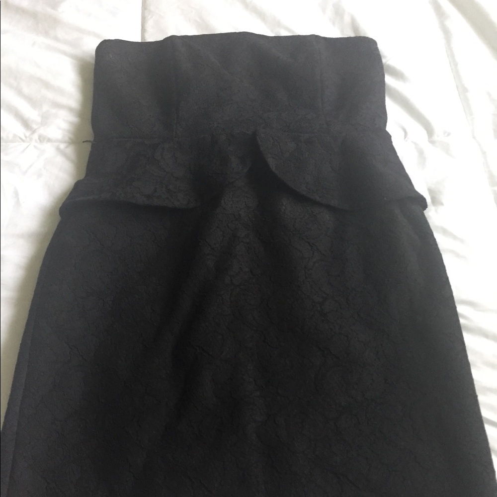 WHBM strapless dress